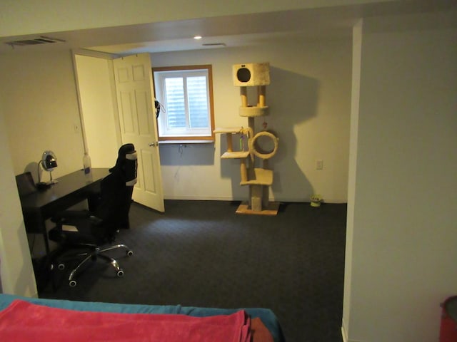 1819 Dunsford Ct, Schaumburg, IL 60194 - office featuring carpet and baseboards