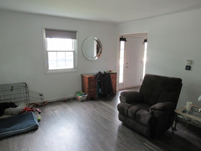 1819 Dunsford Ct, Schaumburg, IL 60194 - living area with wood finished floors