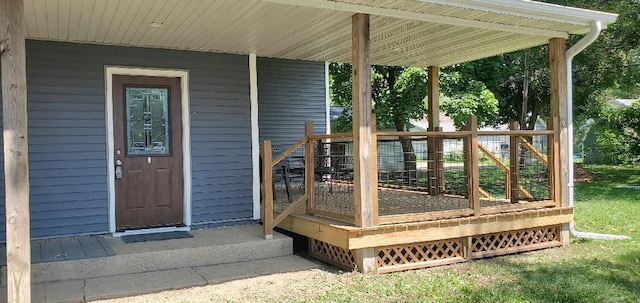 711 S 3rd St, Oregon, IL 61061 - view of deck