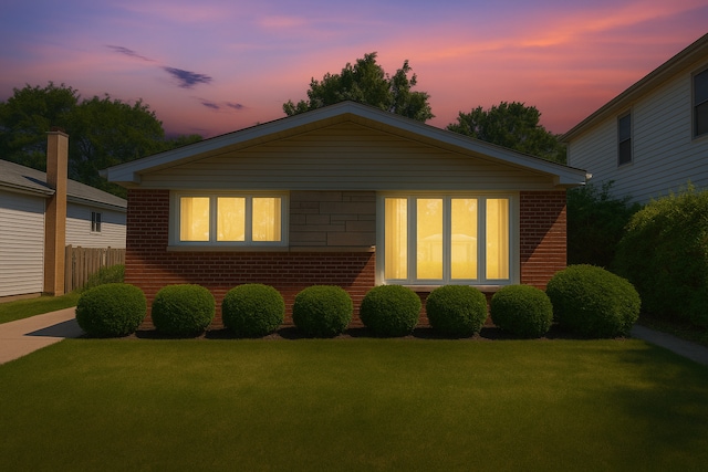 5008 Culver St, Skokie, IL 60077 - view of front of property with brick siding