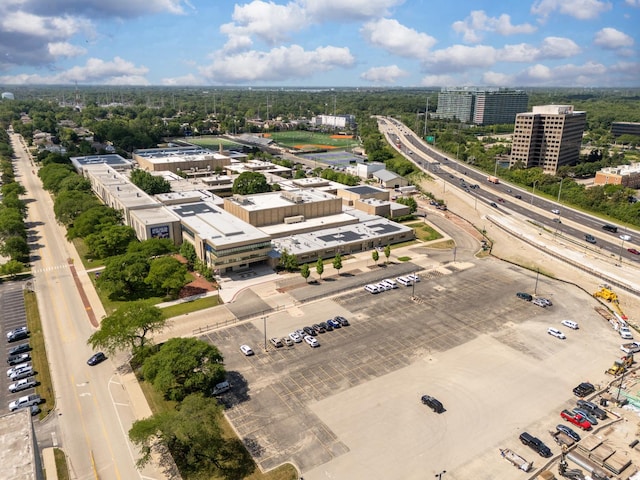 5008 Culver St, Skokie, IL 60077 - bird's eye view of a highway
