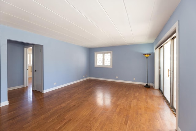 1633 River St Unit 2B, Des Plaines, IL 60016 - spare room with wood finished floors