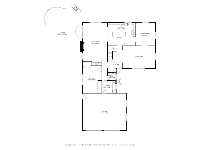 2113 Berwick St, Inverness, IL 60067 - view of room layout