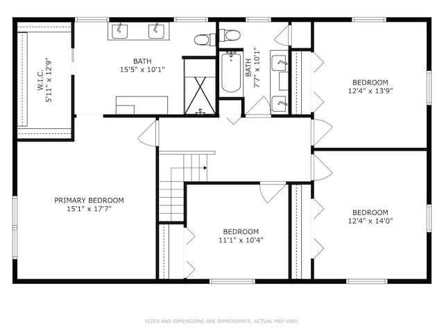 2113 Berwick St, Inverness, IL 60067 - view of property floor plan