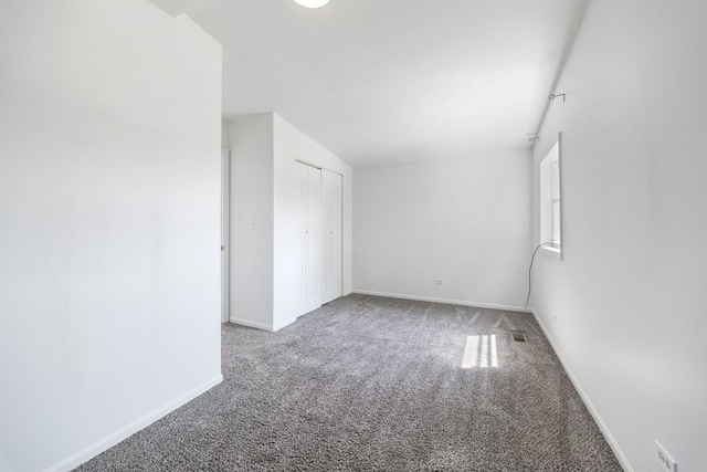 3722 S Wabash Ave, Chicago, IL 60653 - empty room featuring carpet and baseboards