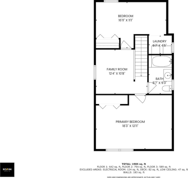 3722 S Wabash Ave, Chicago, IL 60653 - view of floor plan / room layout