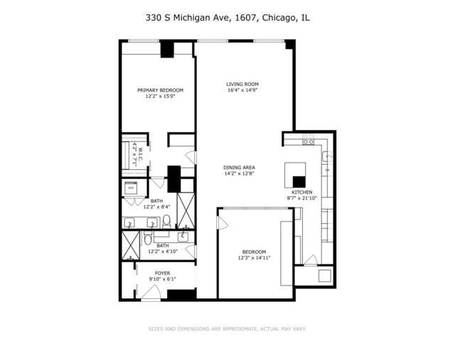 330 S Michigan Ave Unit 1607, Chicago, IL 60604 - photo 42