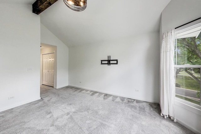 1329 Neskola Ct, Naperville, IL 60564 - carpeted spare room featuring baseboards