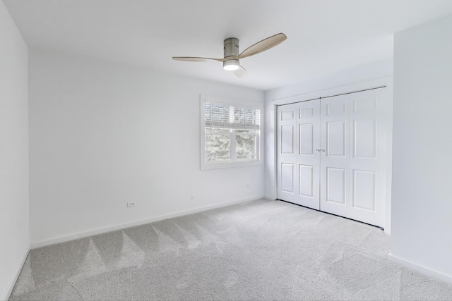 1329 Neskola Ct, Naperville, IL 60564 - unfurnished bedroom with carpet, a closet, and a ceiling fan