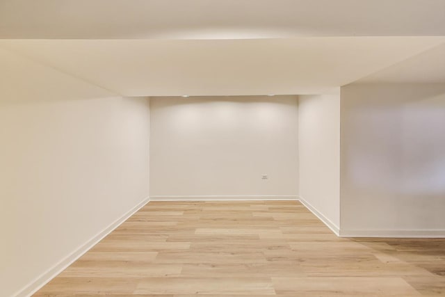 1329 Neskola Ct, Naperville, IL 60564 - basement featuring baseboards and light wood finished floors