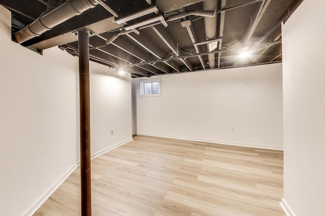 1329 Neskola Ct, Naperville, IL 60564 - below grade area with wood finished floors