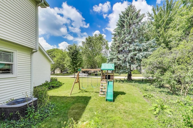 1329 Neskola Ct, Naperville, IL 60564 - view of grassy yard with a playground