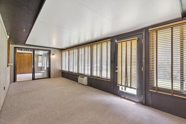 1619 Arnold Ave, Rockford, IL 61108 - empty room with carpet and a wall mounted air conditioner