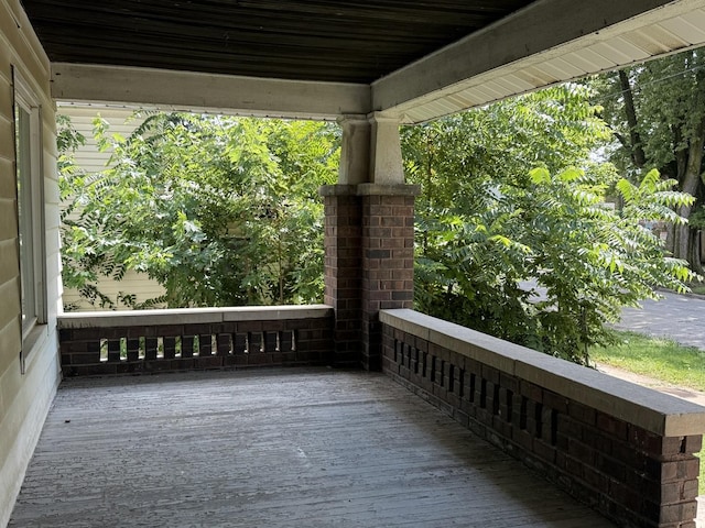 541 W Grove St, Bloomington, IL 61701 - view of wooden terrace