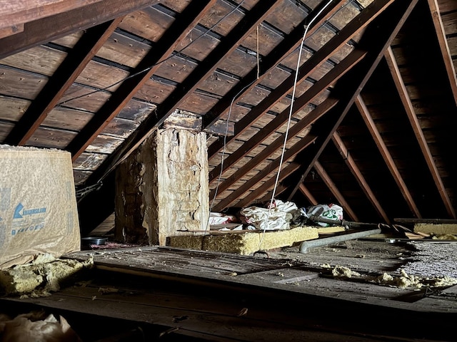 541 W Grove St, Bloomington, IL 61701 - view of attic