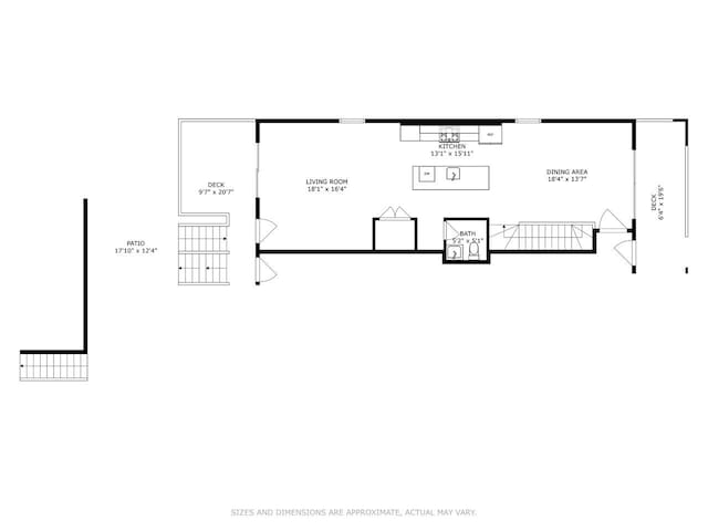 2422 W Lyndale St Unit 1E, Chicago, IL 60647 - view of property floor plan