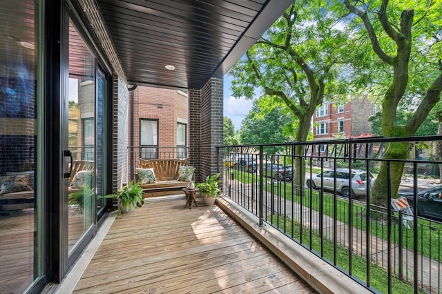 2422 W Lyndale St Unit 1E, Chicago, IL 60647 - view of balcony
