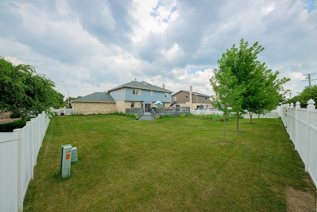 19600 Brookridge Dr, Tinley Park, IL 60487 - view of fenced backyard