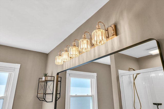 411 Hessel Blvd, Champaign, IL 61820 - detailed view of a chandelier
