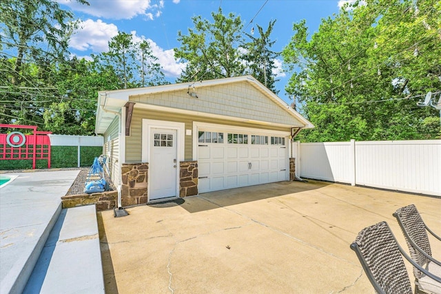 411 Hessel Blvd, Champaign, IL 61820 - view of detached garage