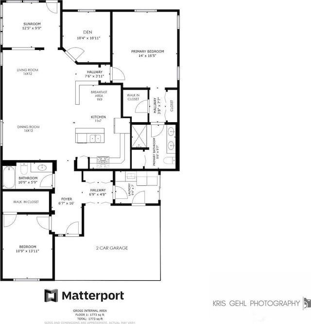 1114 Barkston Ln, Aurora, IL 60502 - view of floor plan / room layout