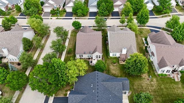 1114 Barkston Ln, Aurora, IL 60502 - aerial view of residential area
