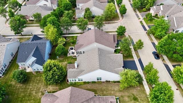 1114 Barkston Ln, Aurora, IL 60502 - aerial view of residential area