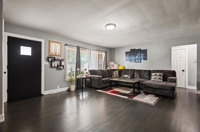 251 W 10th St, Chicago Heights, IL 60411 - living room featuring wood finished floors