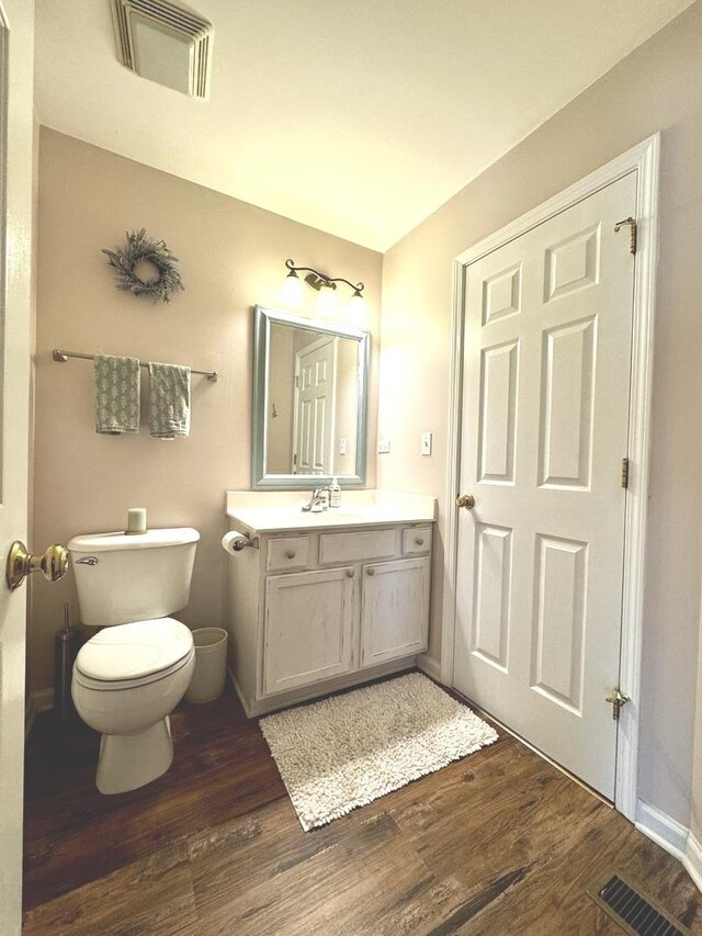 1321 Acorn Dr, Crest Hill, IL 60403 - bathroom with vanity and wood finished floors