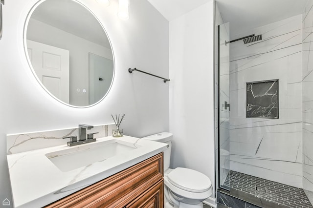 13636 Savanna Dr, Plainfield, IL 60544 - bathroom with a marble finish shower and vanity