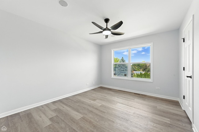 13636 Savanna Dr, Plainfield, IL 60544 - unfurnished bedroom with wood finished floors and a ceiling fan