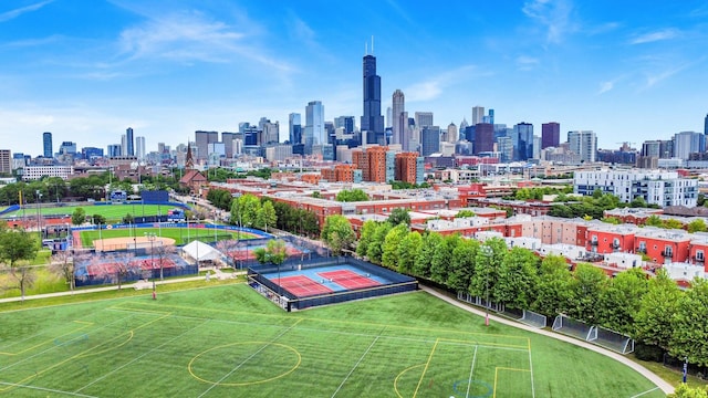 1414 S Halsted St Unit 3A, Chicago, IL 60607 - view of city skyline