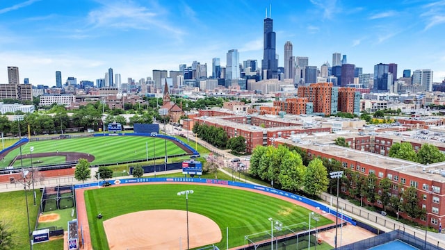 1414 S Halsted St Unit 3A, Chicago, IL 60607 - skyline view