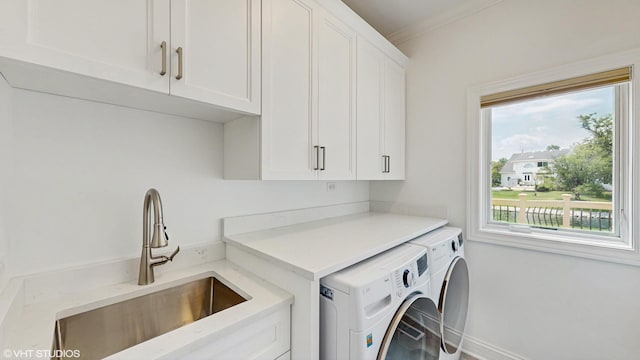 392 Spruce Rd, Wood Dale, IL 60191 - laundry room with cabinet space, independent washer and dryer, and plenty of natural light