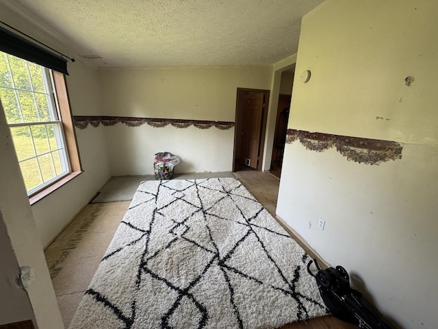 810 Harding Ave, Gillespie, IL 62033 - spare room featuring a textured ceiling