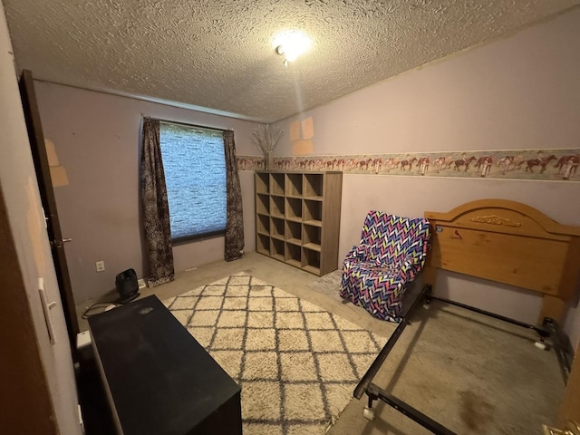 810 Harding Ave, Gillespie, IL 62033 - bedroom featuring a textured ceiling