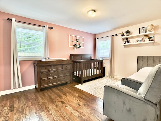 120 Walter Ct, Bloomingdale, IL 60108 - bedroom featuring wood finished floors and baseboards