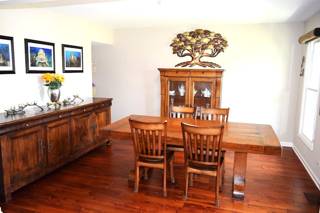 46 Copperwood Dr, Buffalo Grove, IL 60089 - dining area featuring dark wood-type flooring