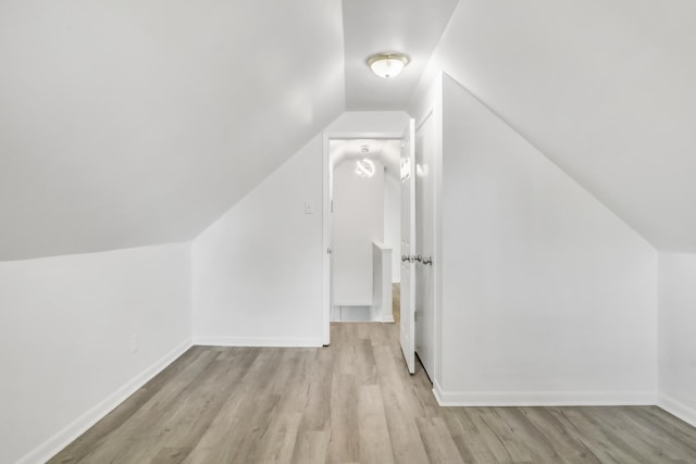 41607 N Lotus Ave, Antioch, IL 60002 - additional living space featuring vaulted ceiling and wood finished floors