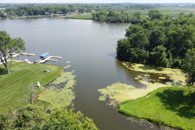 41607 N Lotus Ave, Antioch, IL 60002 - drone / aerial view of a nearby body of water