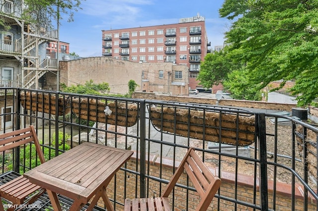 1407 N Wells St Unit 3E, Chicago, IL 60610 - view of balcony
