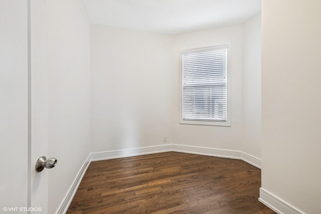 1407 N Wells St Unit 3E, Chicago, IL 60610 - empty room with dark wood finished floors
