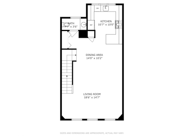 1657 Church St, Evanston, IL 60201 - view of room layout