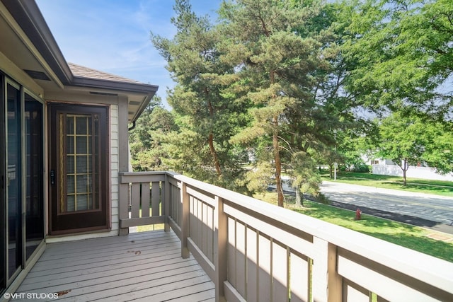 4130 N Pheasant Trail Ct Unit 2, Arlington Heights, IL 60004 - view of deck