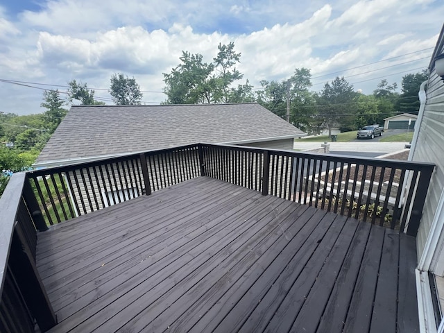 7830 Westview Ln, Woodridge, IL 60517 - view of wooden terrace