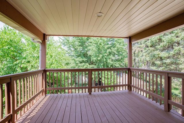 974 Webster Ln, Des Plaines, IL 60016 - view of wooden terrace
