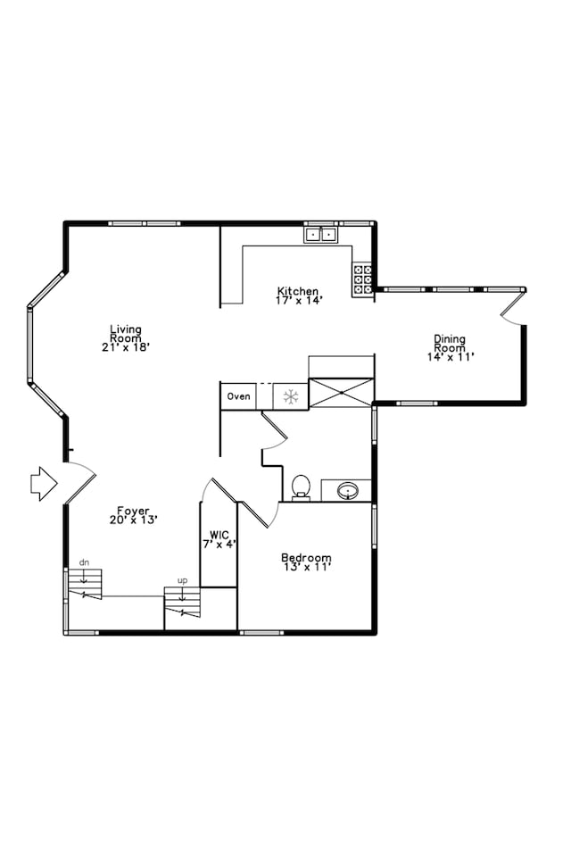 974 Webster Ln, Des Plaines, IL 60016 - view of home floor plan