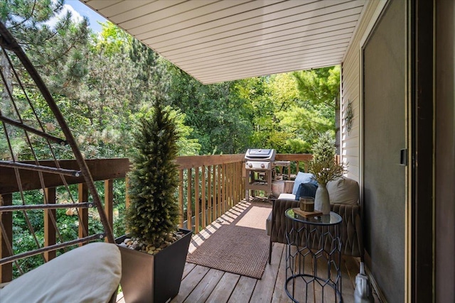 903 N Linden St Unit 131, Normal, IL 61761 - balcony featuring area for grilling
