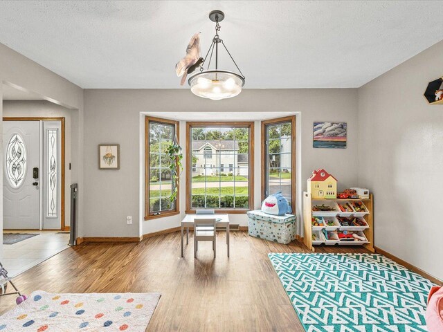 316 Harwich Pl, Rockton, IL 61072 - foyer entrance featuring wood finished floors and a chandelier