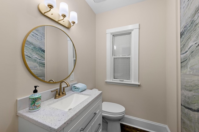 605 Home Ave, Oak Park, IL 60304 - bathroom with vanity and toilet